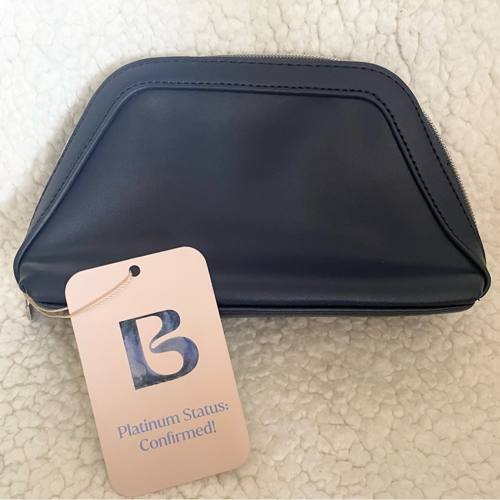 NWT Blue Mercury Cosmetic Bag
